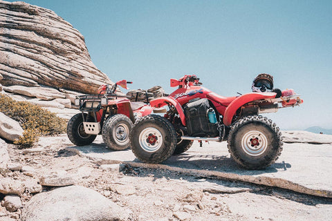Air-cooled engine ATVs